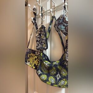 Floral Patterned Women's Bag Set